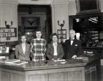 HRL staff and director, 1946